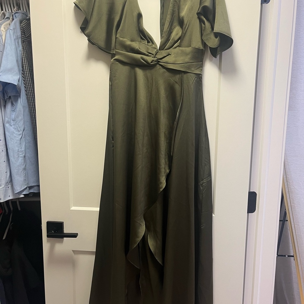 Style Envy Olive Maxi Dress